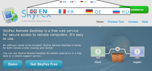 SkyFex Remote Desktop Locales List